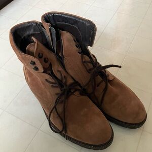 Bar III Men’s Size 11 Whitaker Boots Brown Leather Upper Very Nice 10003133400